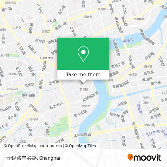 云锦路丰谷路 map