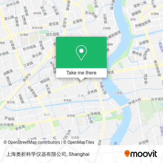 上海奥析科学仪器有限公司 map