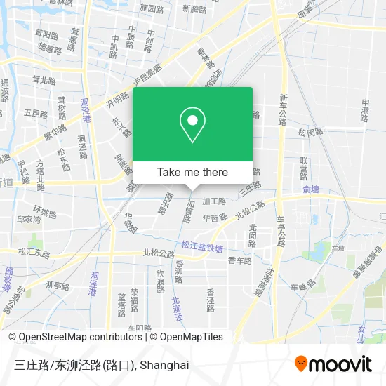 三庄路/东泖泾路(路口) map