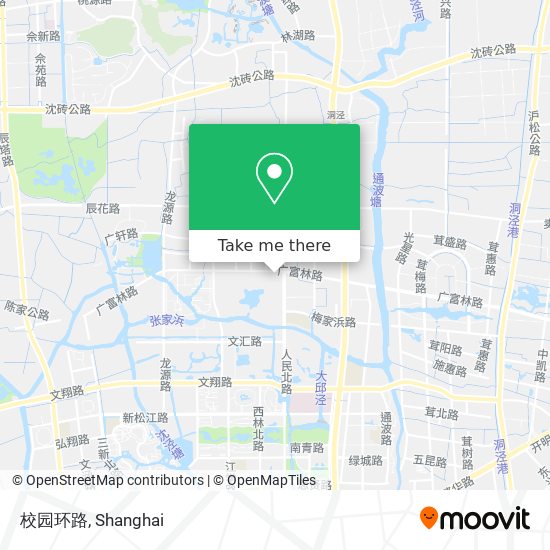 校园环路 map