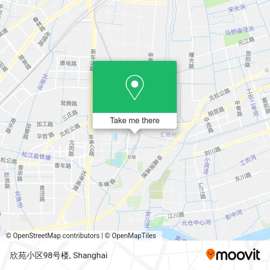 欣苑小区98号楼 map