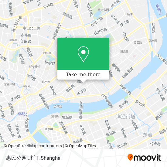 惠民公园-北门 map