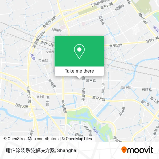 庸信涂装系统解决方案 map