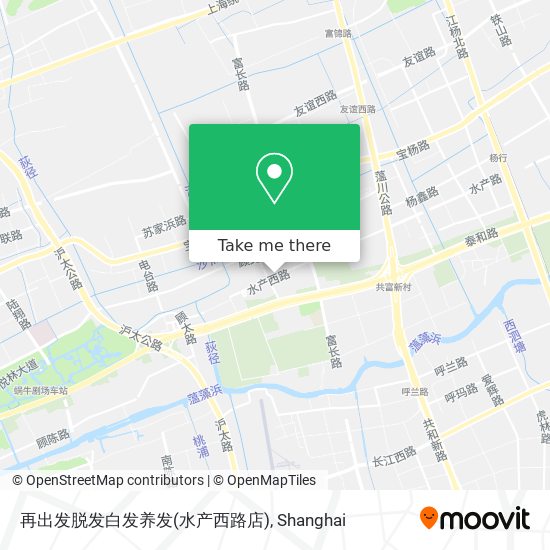 再出发脱发白发养发(水产西路店) map