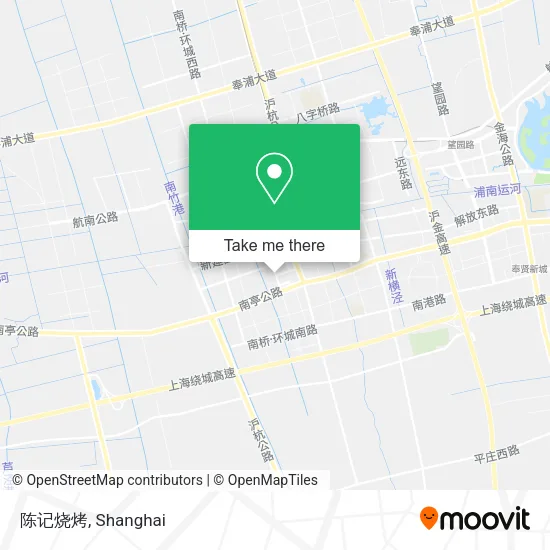 陈记烧烤 map