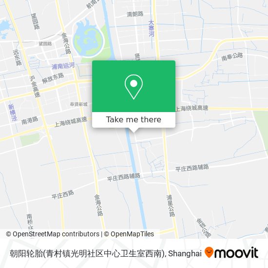 朝阳轮胎(青村镇光明社区中心卫生室西南) map