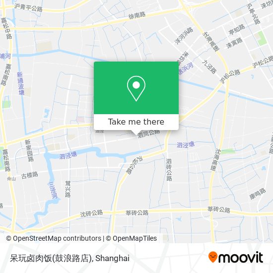 呆玩卤肉饭(鼓浪路店) map
