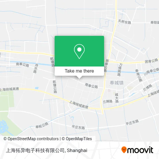 上海拓异电子科技有限公司 map