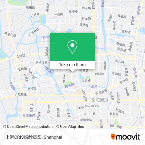 上海CRIS婚纱摄影 map