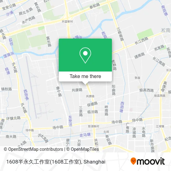 1608半永久工作室(1608工作室) map