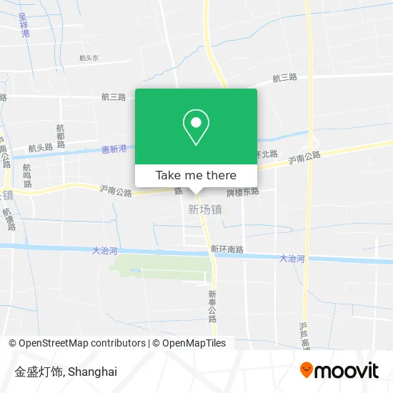 金盛灯饰 map
