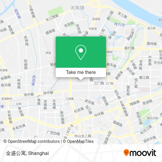金盛公寓 map