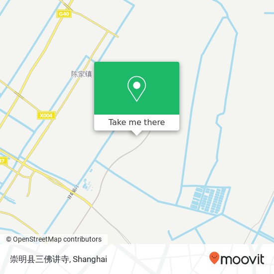 崇明县三佛讲寺 map