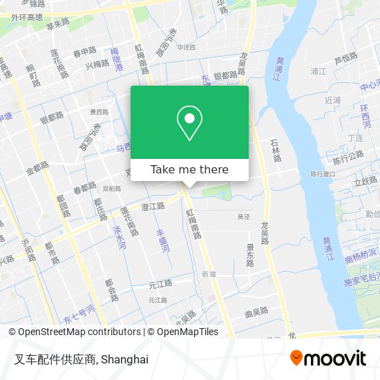 叉车配件供应商 map