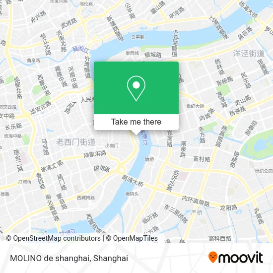 MOLINO de shanghai map