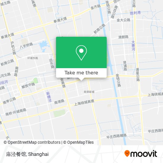 庙泾餐馆 map