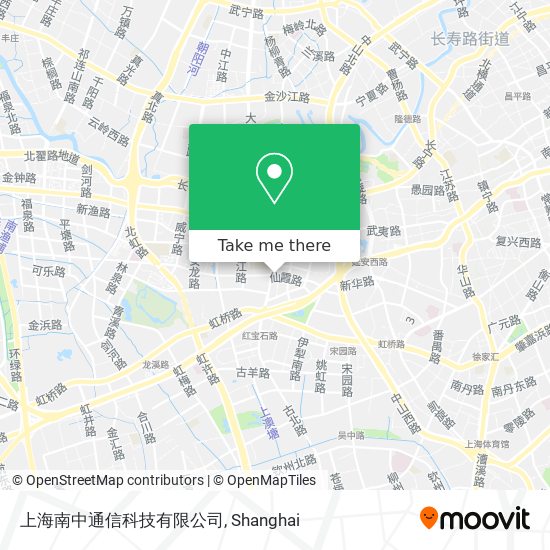 上海南中通信科技有限公司 map