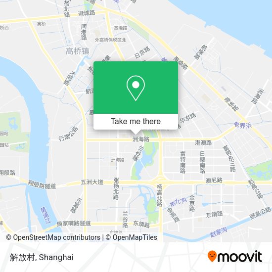 解放村 map