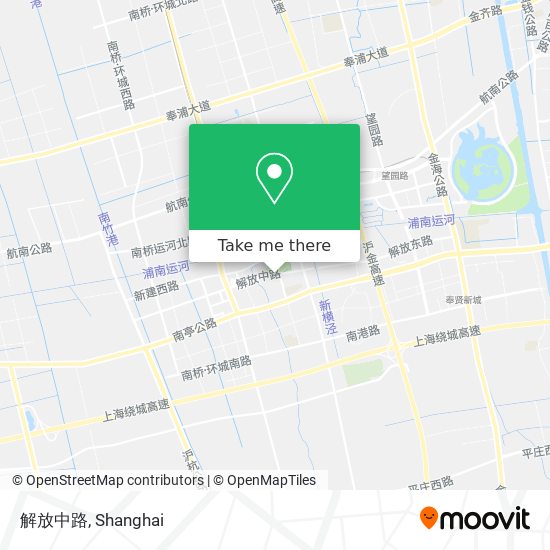 解放中路 map
