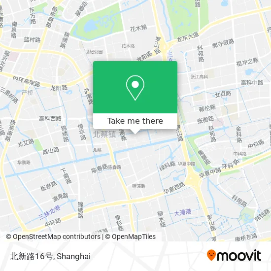 北新路16号 map