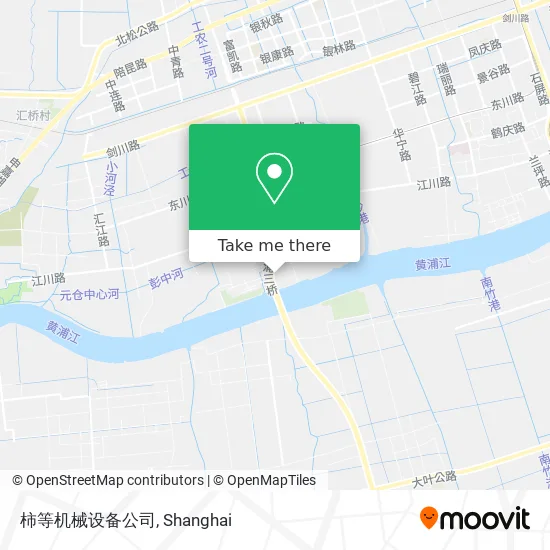 柿等机械设备公司 map