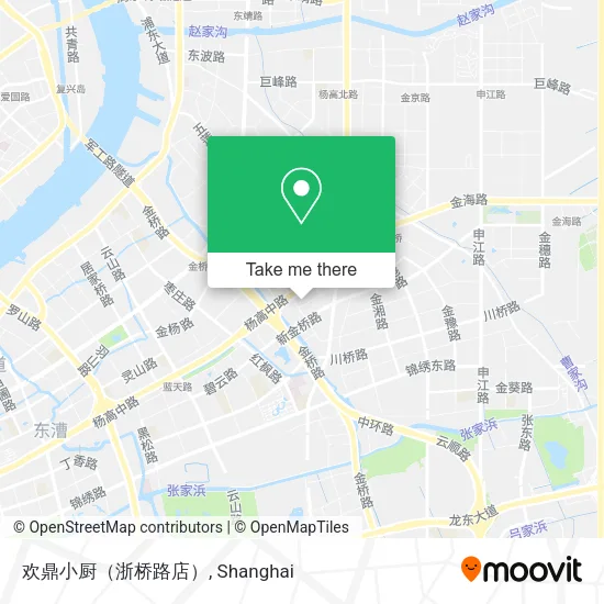 欢鼎小厨（浙桥路店） map