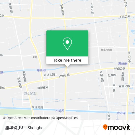 浦华磷肥厂 map