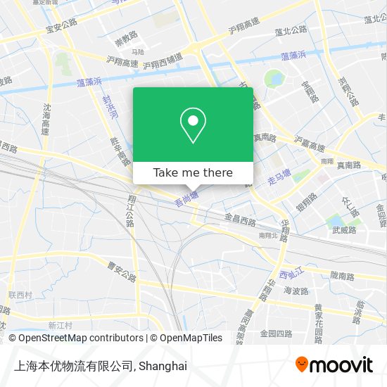 上海本优物流有限公司 map