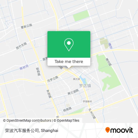 荣波汽车服务公司 map