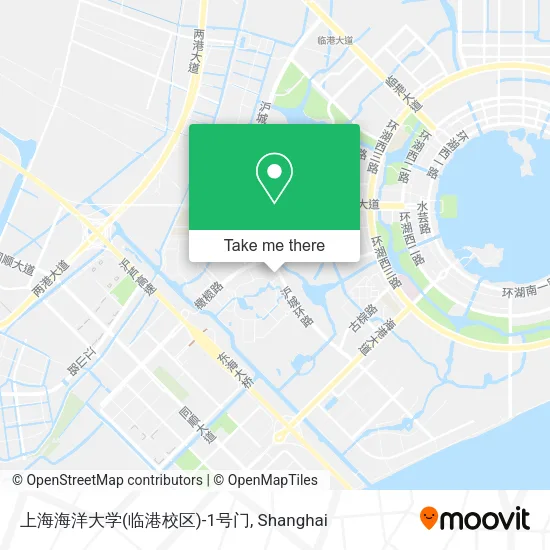 上海海洋大学(临港校区)-1号门 map