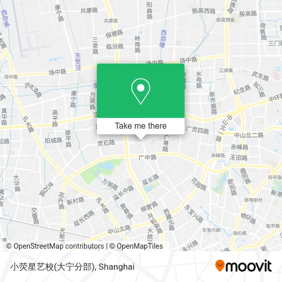小荧星艺校(大宁分部) map