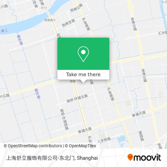 上海舒立服饰有限公司-东北门 map