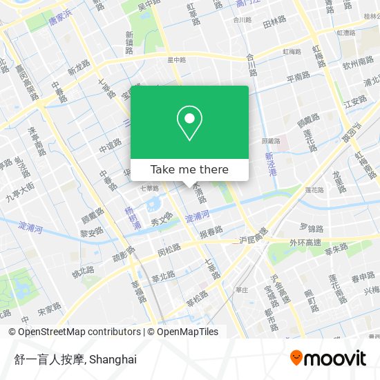 舒一盲人按摩 map