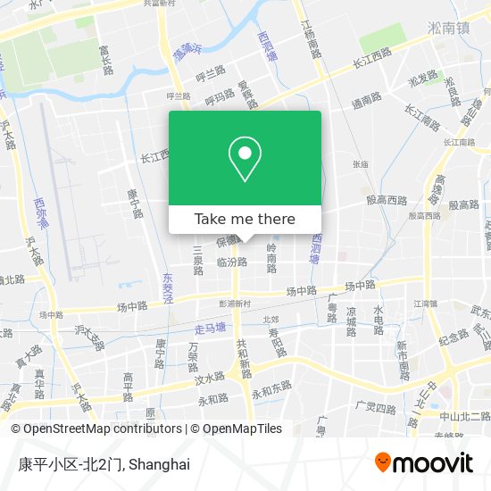 康平小区-北2门 map
