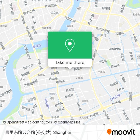 昌里东路云台路(公交站) map