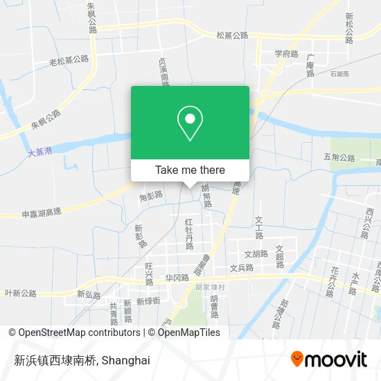 新浜镇西埭南桥 map
