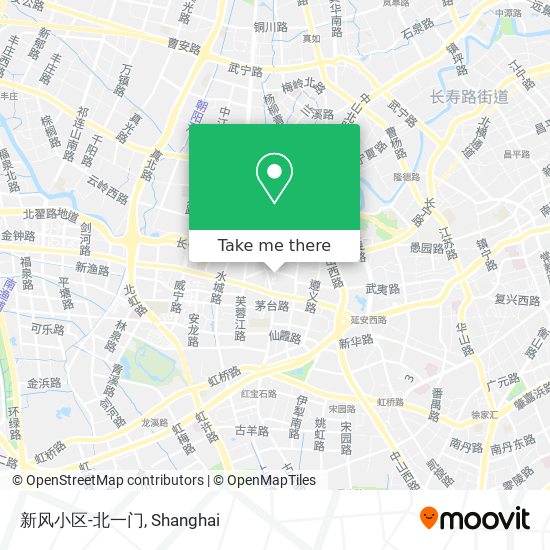 新风小区-北一门 map