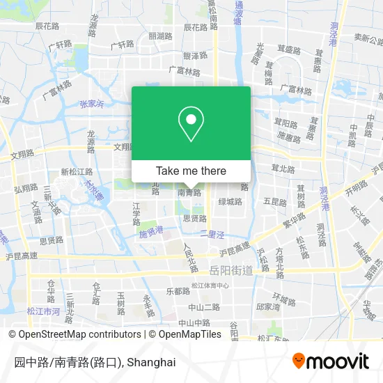 园中路/南青路(路口) map