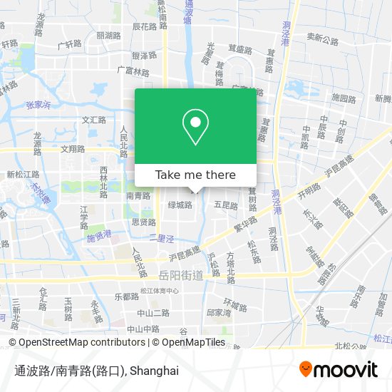 通波路/南青路(路口) map