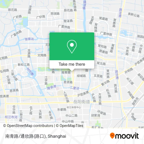 南青路/通欣路(路口) map