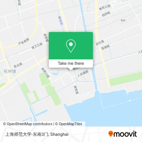 上海师范大学-东南3门 map
