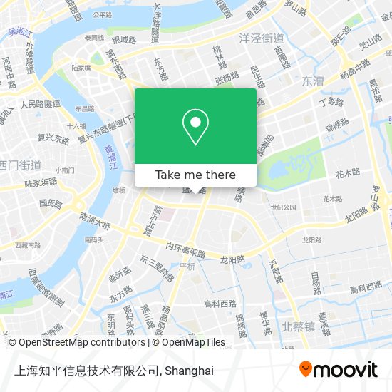 上海知平信息技术有限公司 map