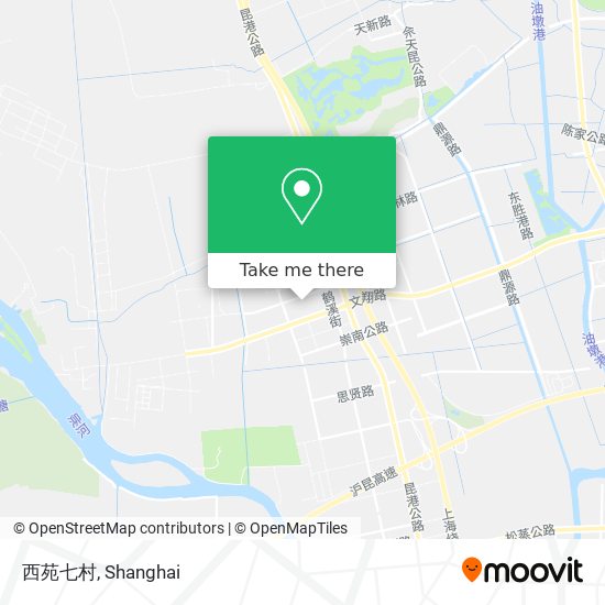 西苑七村 map