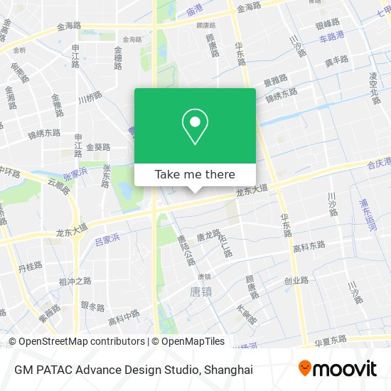GM PATAC Advance Design Studio map
