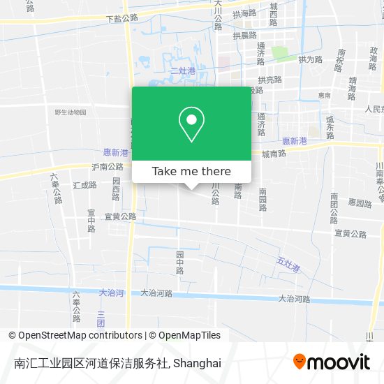 南汇工业园区河道保洁服务社 map