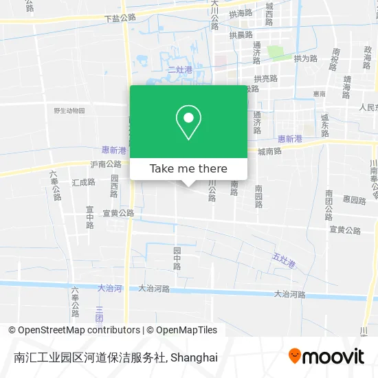 南汇工业园区河道保洁服务社 map