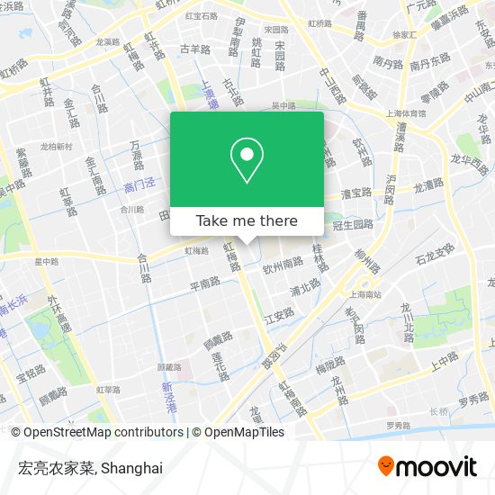 宏亮农家菜 map