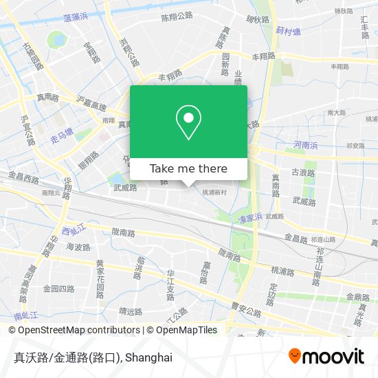 真沃路/金通路(路口) map