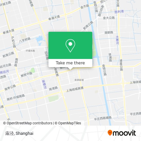 庙泾 map