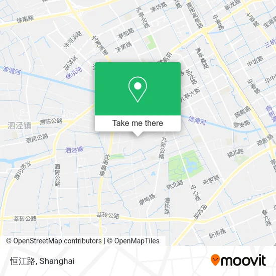 恒江路 map